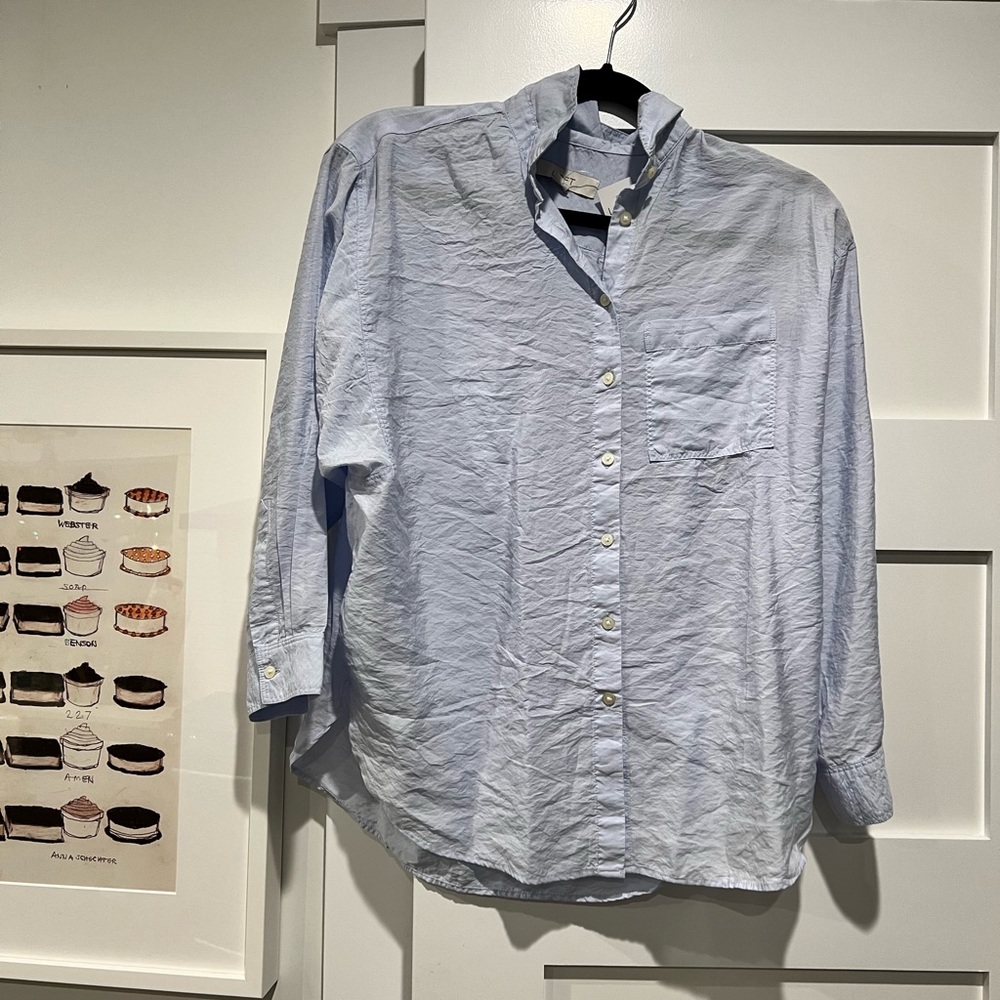 NWT LOFT loose button down casual ❤️‍🔥